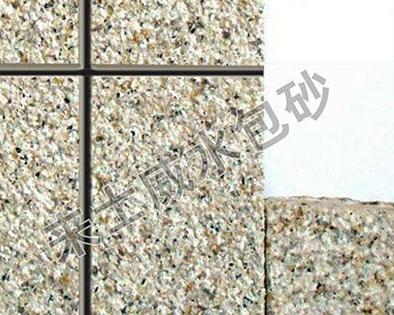 仿石漆施工